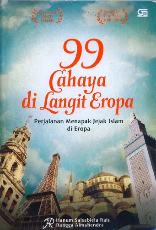 Cover Buku 99 Cahaya di Langit Eropa: Perjalanan Menapak Jejak Islam di Eropa