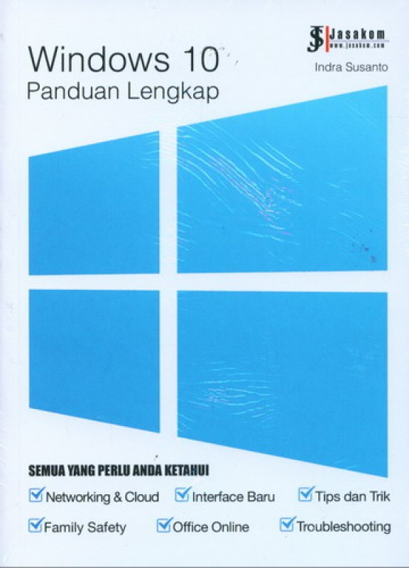 Cover Buku Panduan Lengkap Windows 10