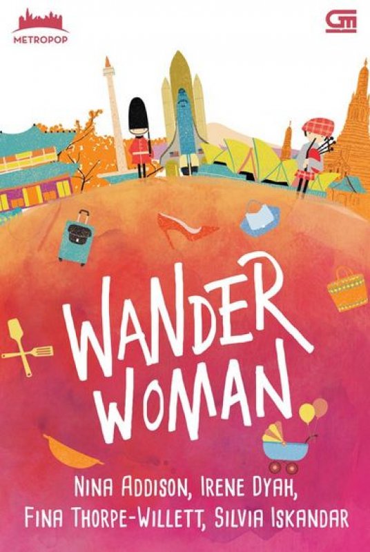 Cover Buku Metropop: Wander Woman
