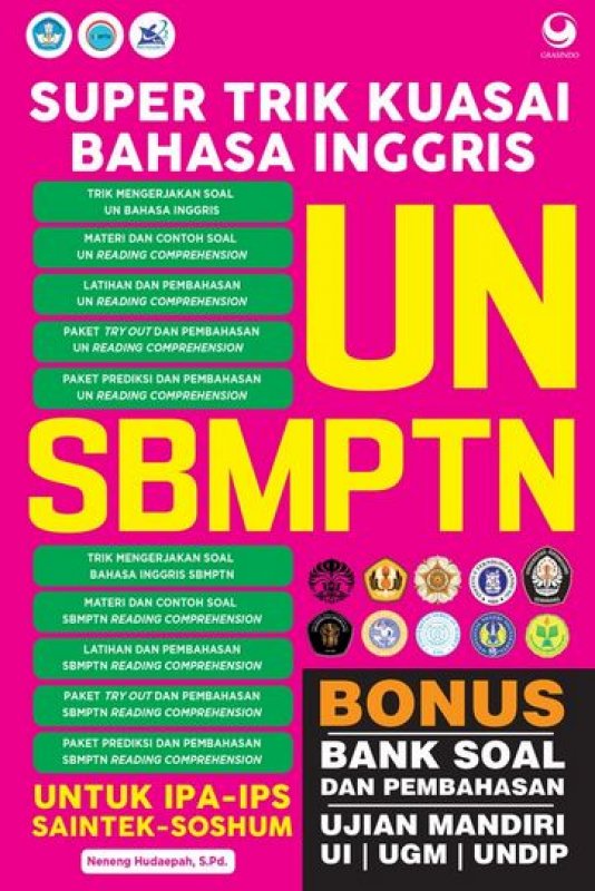 Cover Buku Super Trik Kuasai Bahasa Inggris & Sbmptn