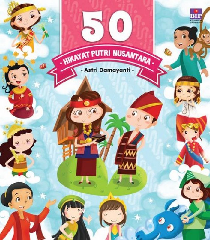 Cover Buku 50 Hikayat Putri Nusantara