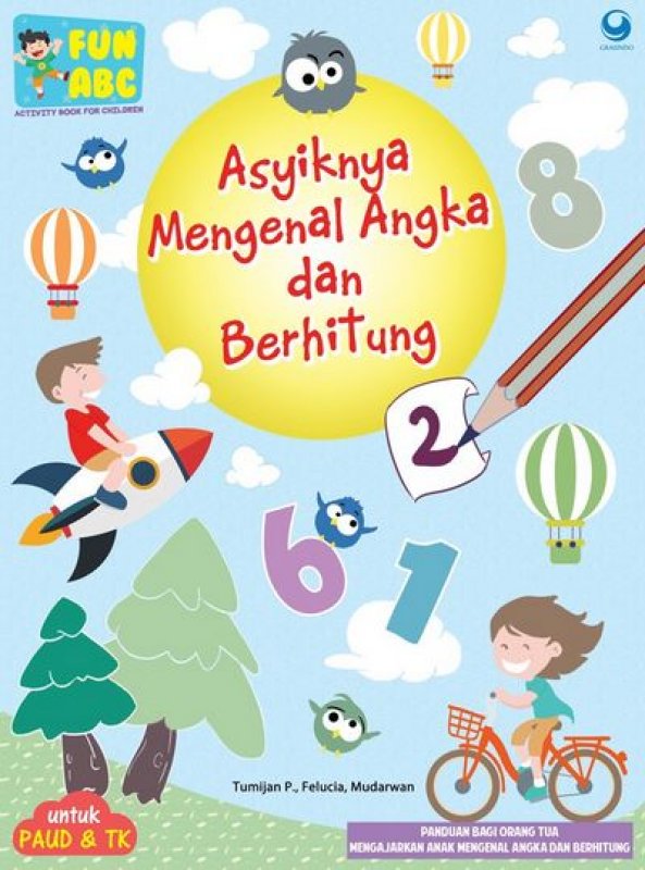 Cover Buku Fun Abc Asyiknya Mengenal Angka dan Berhitung
