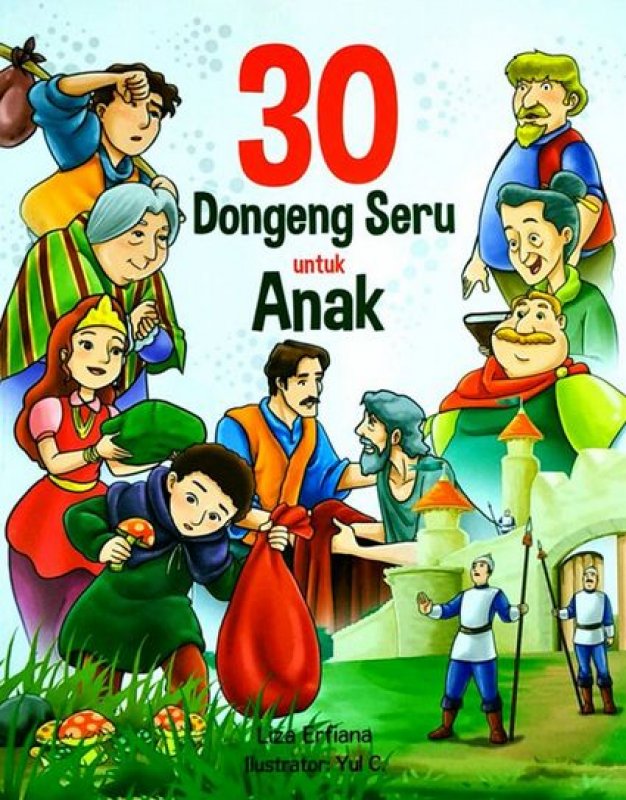 Cover Buku 30 Dongeng Seru Untuk Anak