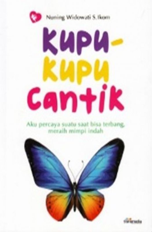 Cover Buku Kupu-Kupu Cantik