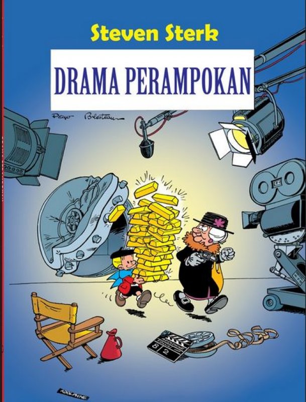 Cover Buku Lc: Steven Sterk - Drama Perampokan