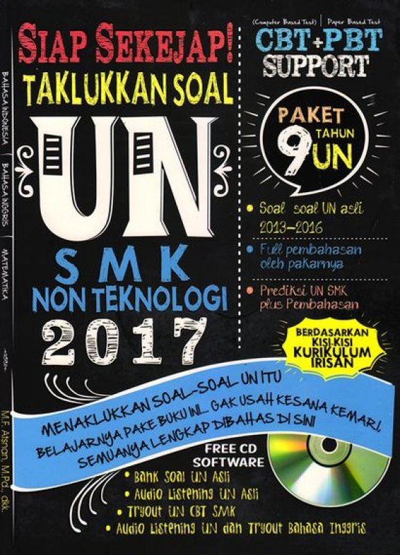 Cover Buku Siap Sekejap! Taklukkan Soal UN SMK Non Teknologi 2017