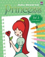 Buku Mewarnai Princess Vol.3
