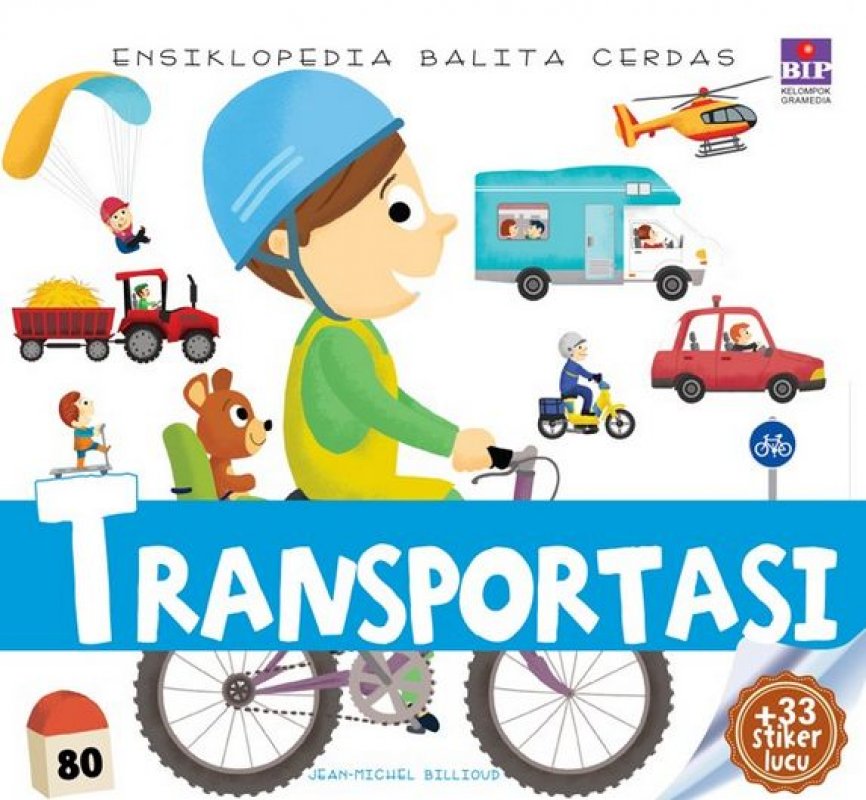 Cover Buku Ensiklopedia Balita Cerdas: Transportasi