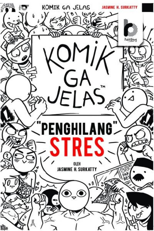 Cover Buku Komik Ga Jelas [Novel Grafis]