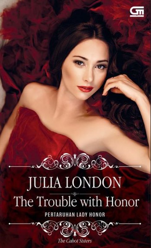 Cover Buku Historical Romance: Pertaruhan Lady Honor (The Trouble With Honor)