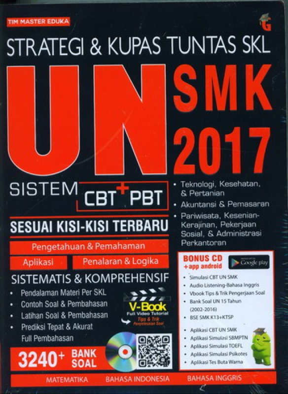 Cover Buku STRATEGI & KUPAS TUNTAS UN SMK 2017
