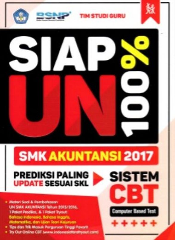 Cover Buku SIAP UN 100% SMK AKUNTANSI 2017