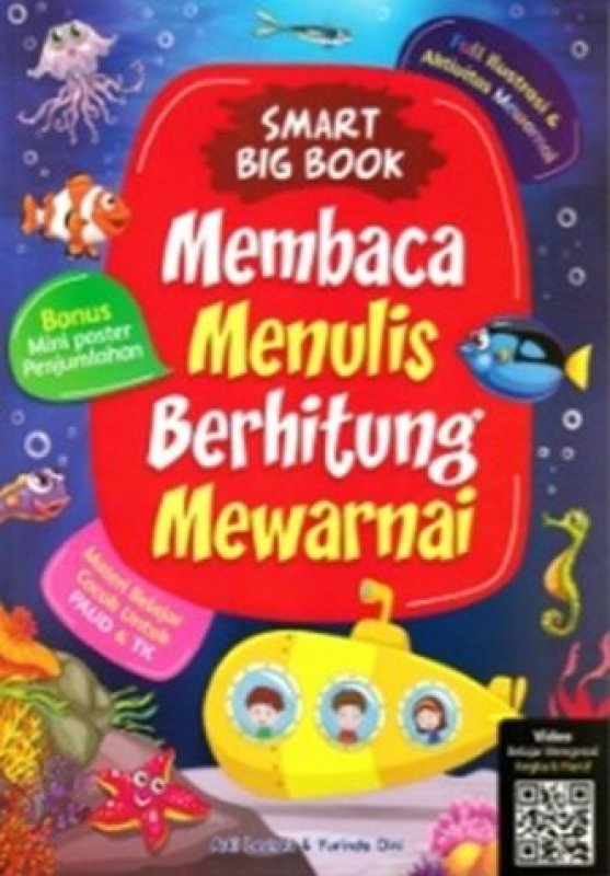 Cover Buku Smart Big Book Membawa Menulis Berhitung Mewarnai
