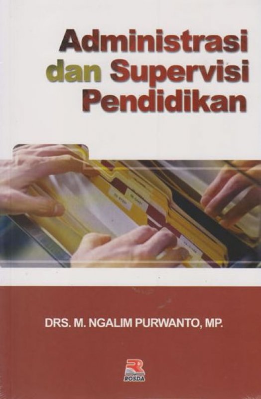 Cover Buku Administrasi Dan Supervisi Pendidikan