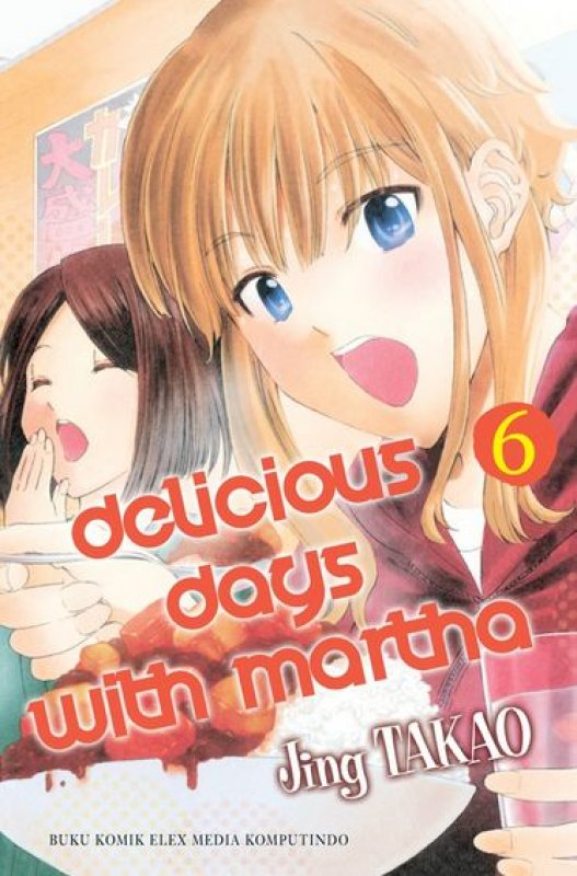 Cover Buku Delicious Days With Martha 06