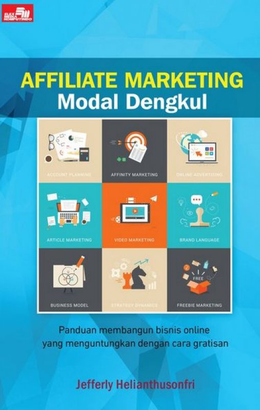 Cover Buku Affiliate Marketing Modal Dengkul