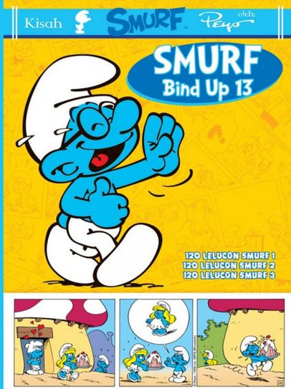 Cover Buku Lc: Smurf - Smurf Bind Up 13