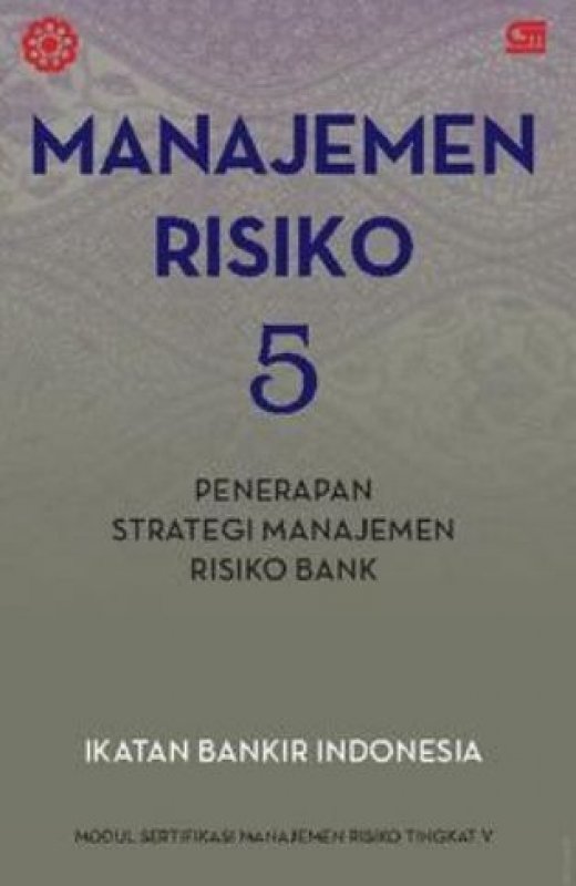 Cover Buku Strategi Manajemen Risiko Bank