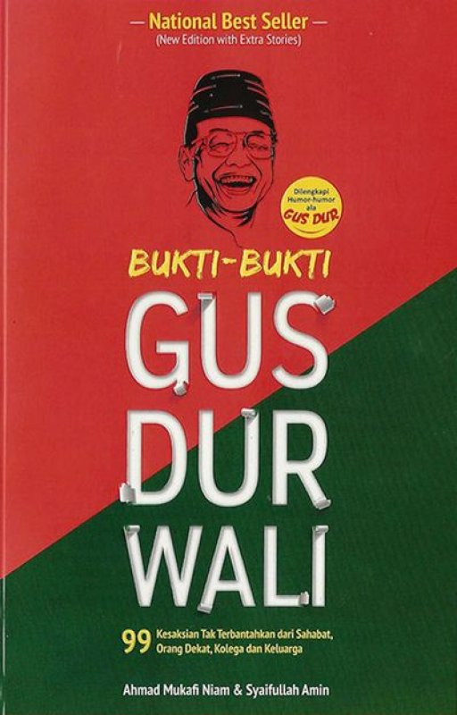 Cover Buku Bukti-Bukti Gus Dur Wali (New Edition)