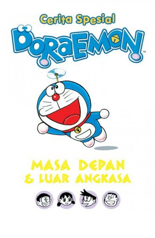 Cover Buku Cerita Spesial Doraemon: Masa Depan & Luar Angkasa