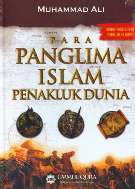 Cover Buku Para Panglima Islam Penakluk Dunia (HC)