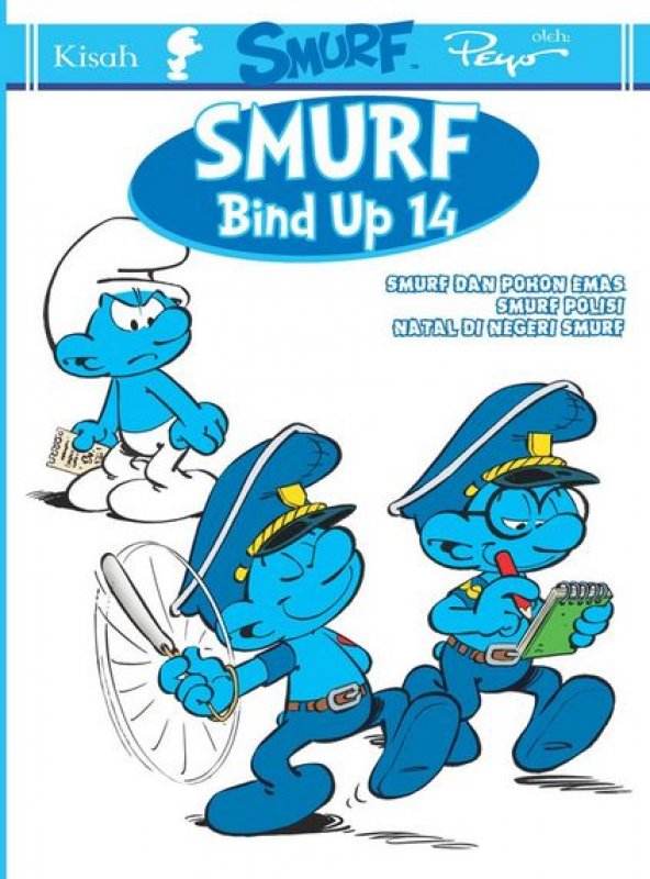 Cover Buku Lc: Smurf - Smurf Bind Up 14