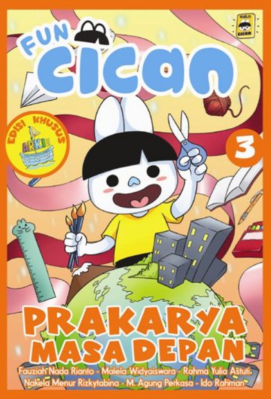 Cover Buku Fun Cican #3: Prakarya Masa Depan