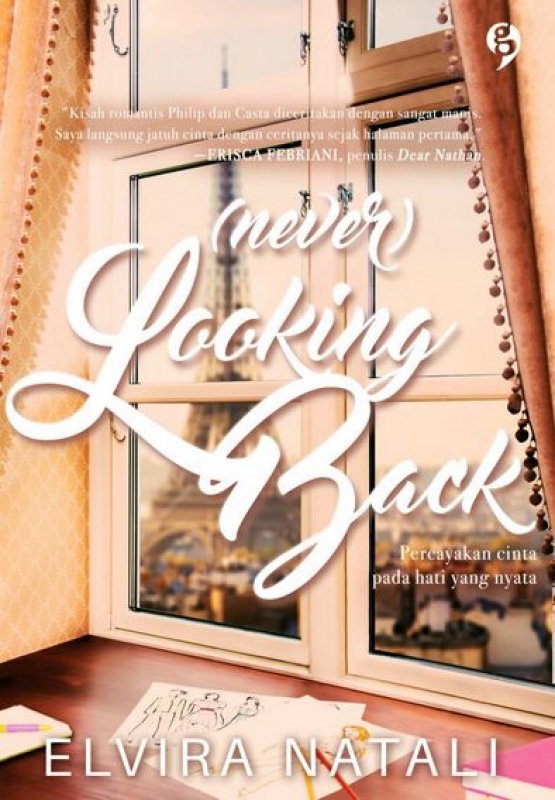 Cover Buku (Never) Looking Back
