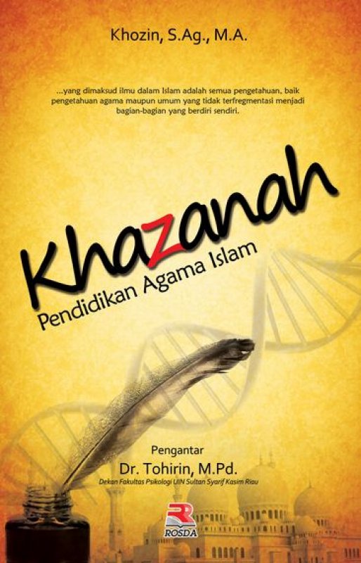 Cover Buku Khazanah Pendidikan Agama Islam
