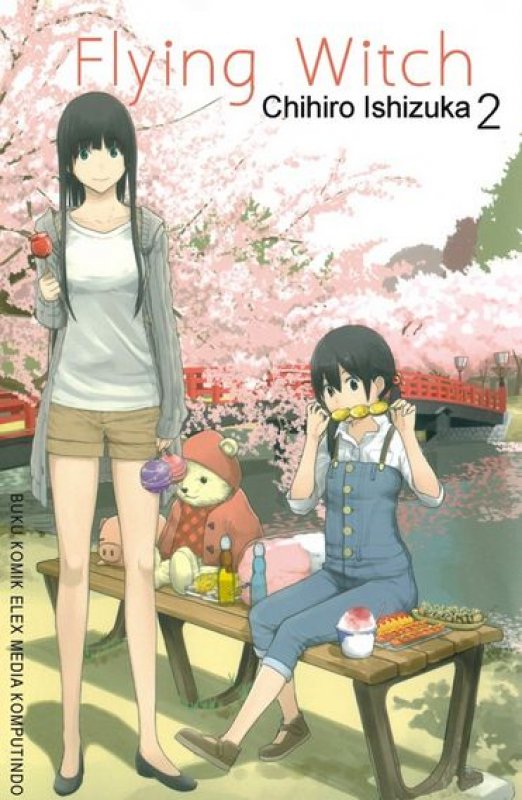 Cover Buku Flying Witch 2