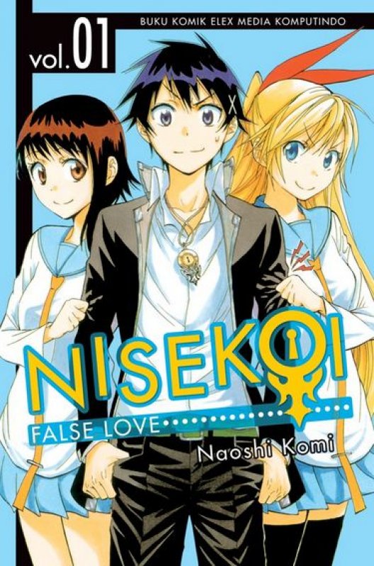 Cover Buku Nisekoi : False Love 1