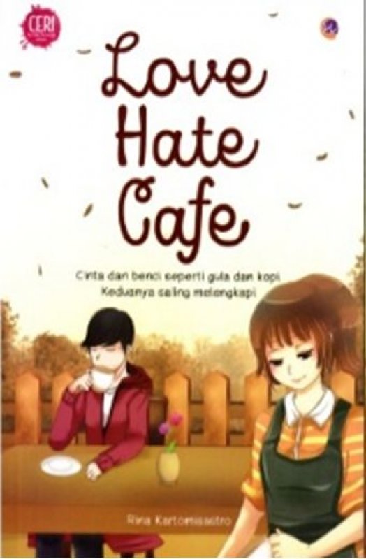 Cover Buku LOVE HATE CAFE