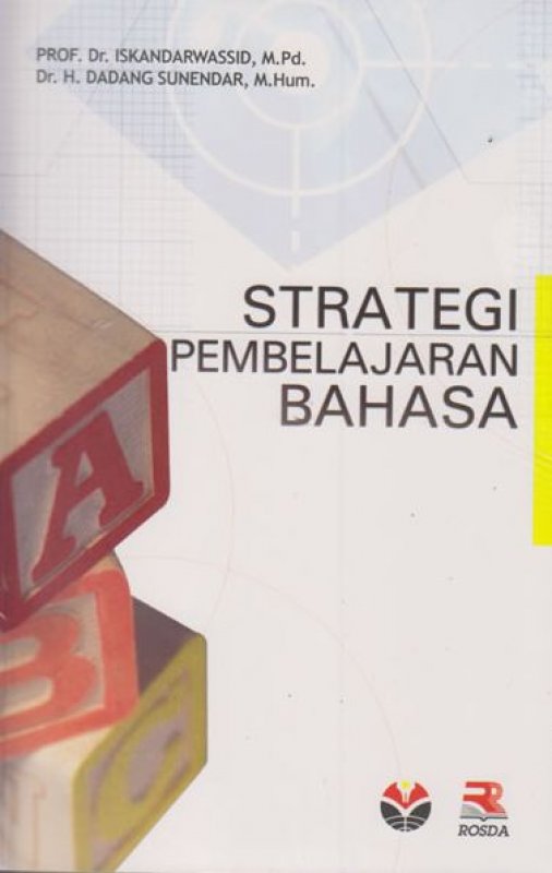 Cover Buku Strategi Pembelajaran Bahasa