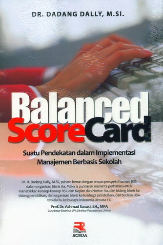 Cover Buku Balanced Scorecard (Suatu Pendekatan dalam Implementasi Manajemen Berbasis Sekolah)