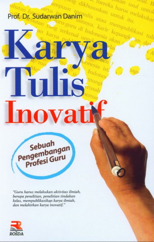 Cover Buku Karya Tulis Inovatif: Sebuah Pengembangan Profesi Guru