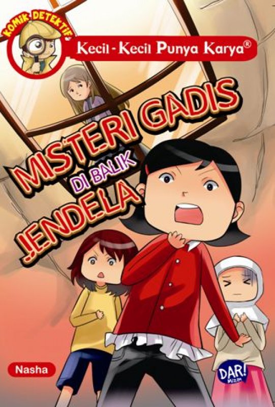 Cover Buku Komik Detektif Kkpk: Misteri Gadis Di Balik Jendela
