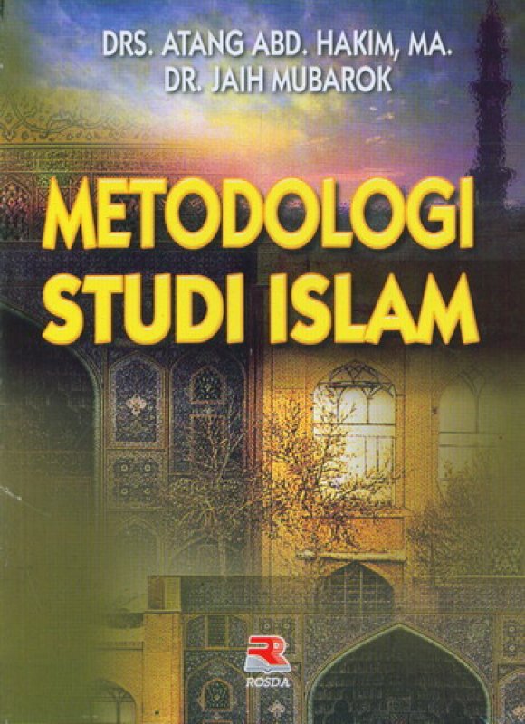 Cover Buku Metodelogi Studi Islam