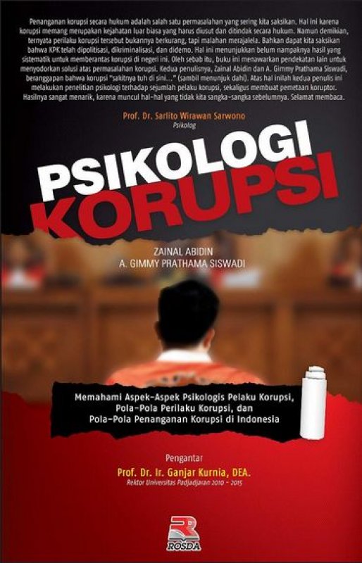 Cover Buku Psikologi Korupsi