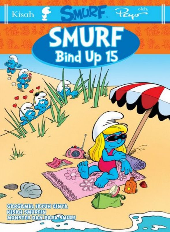 Cover Buku Lc: Smurf - Smurf Bind Up 15