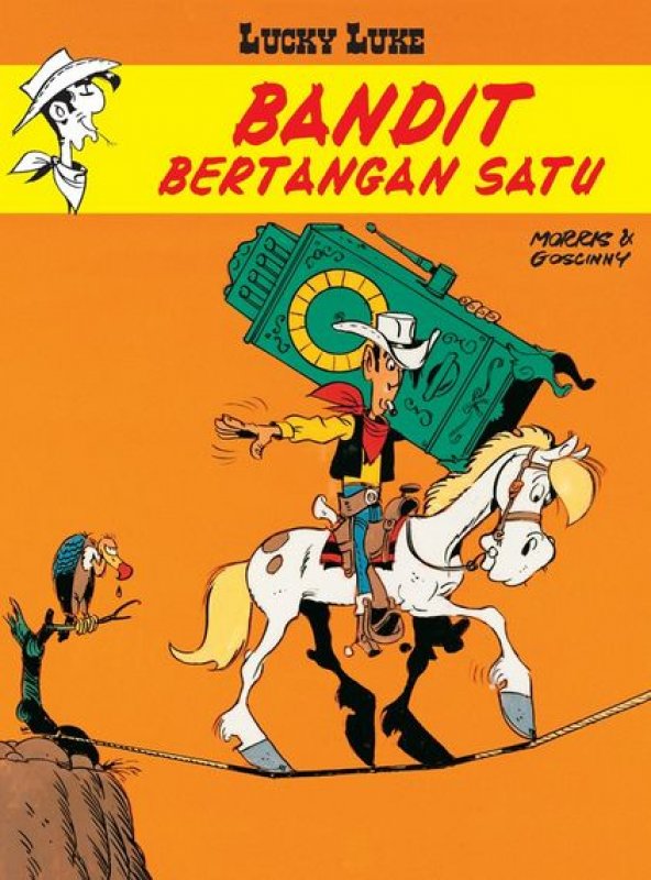 Cover Buku Lc: Lucky Luke - Bandit Bertangan Satu