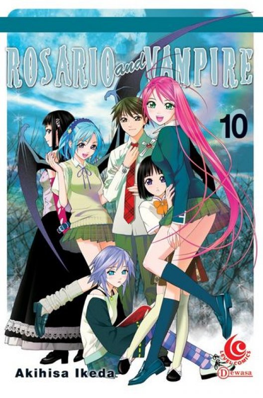 Cover Buku Lc: Rosario Vampire 10