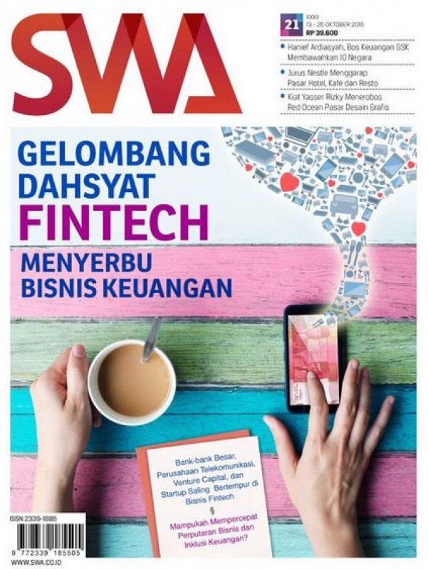 Cover Buku Majalah SWA Sembada No. 21 | 13 - 26 Oktober 2016