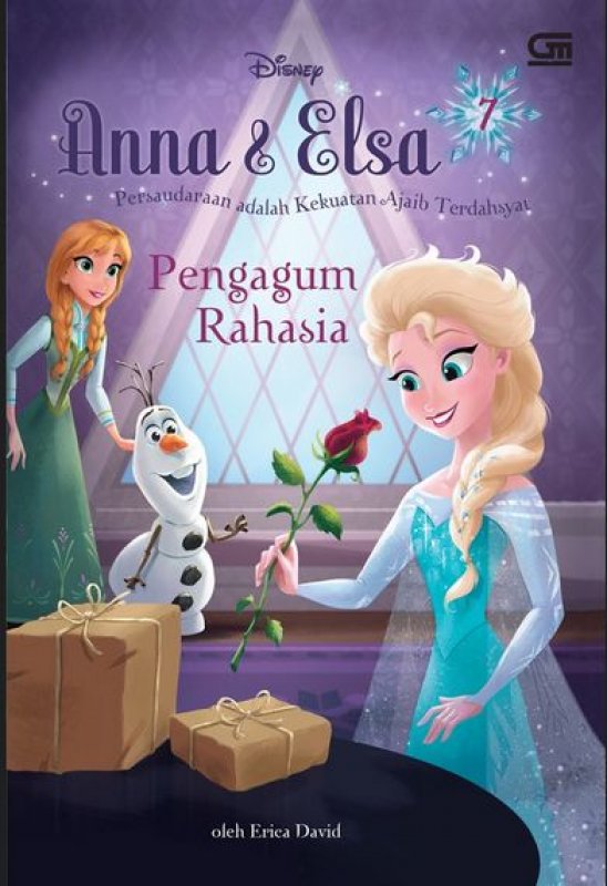Cover Buku Frozen: Anna & Elsa: Pengagum Rahasia (The Secret Admirer)