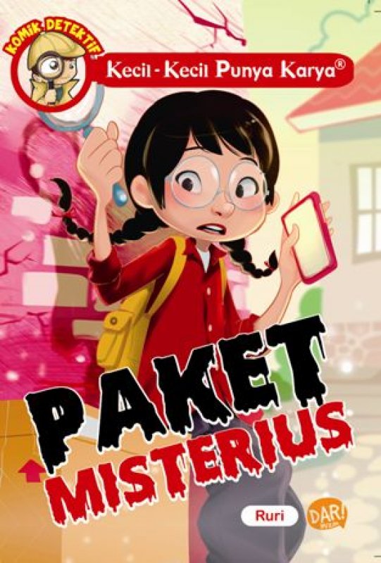Cover Buku Komik Detektif Kkpk: Paket Misterius