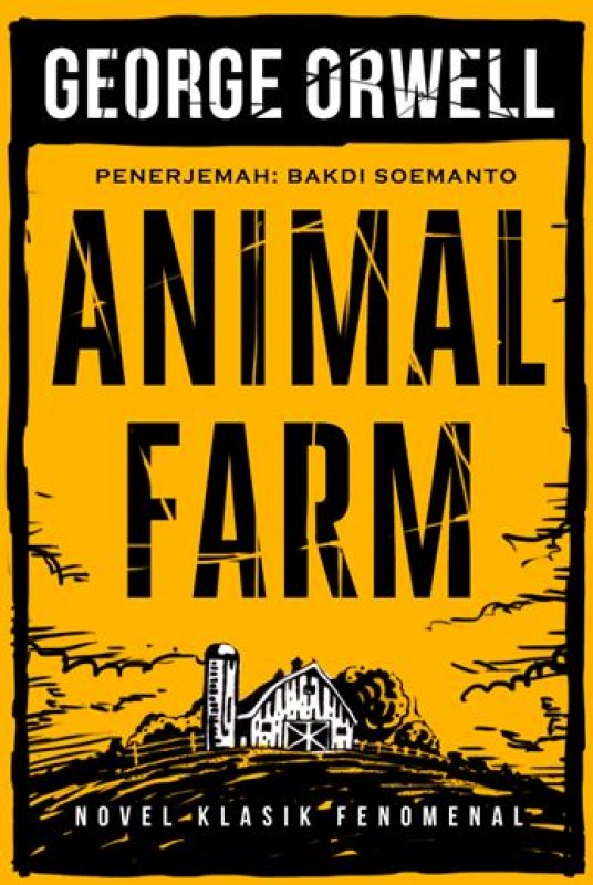 Cover Buku Animal Farm-New
