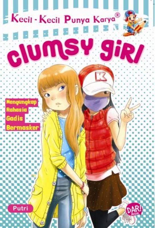 Cover Buku KKPK.CLUMSY GIRL