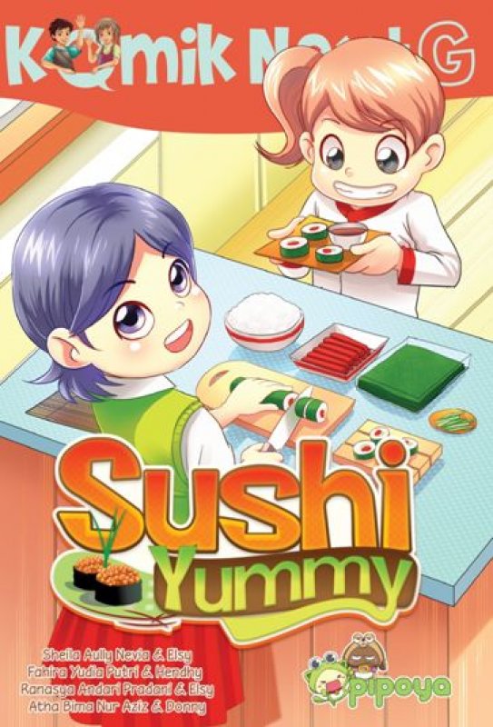 Cover Buku Komik Next G Sushi Yummy