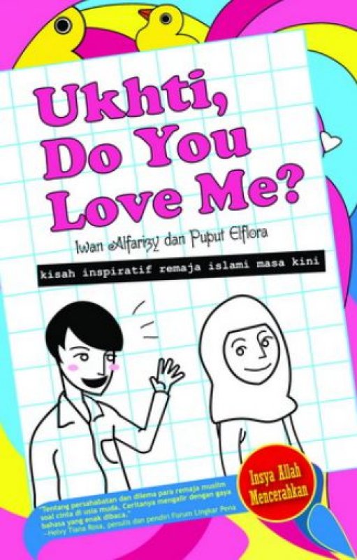 Cover Buku Ukhti, Do You Love Me