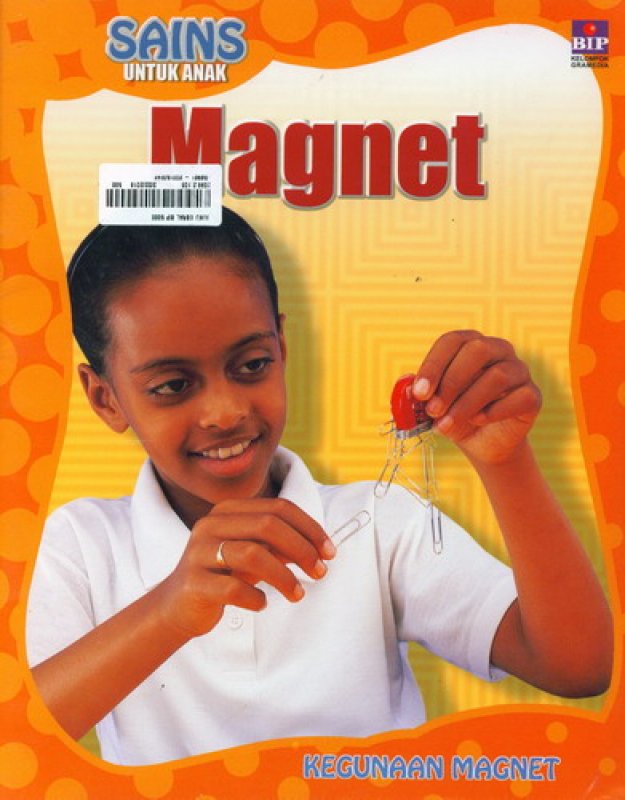 Cover Buku Sains untuk Anak: MAGNET 