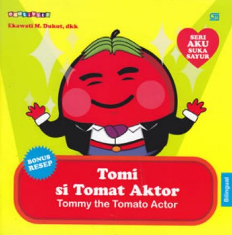 Cover Buku Tomi si Tomat Aktor